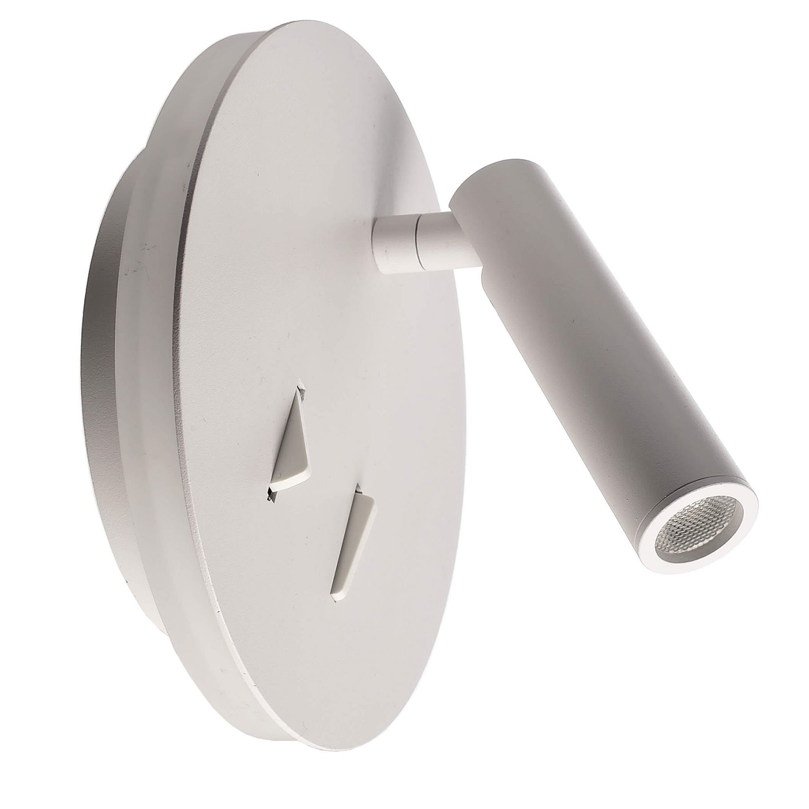 Image of Applique lampada parete muro doppia accensione LED 8W luce lettura orientabile camera letto albergo hotel 230V BIANCO
