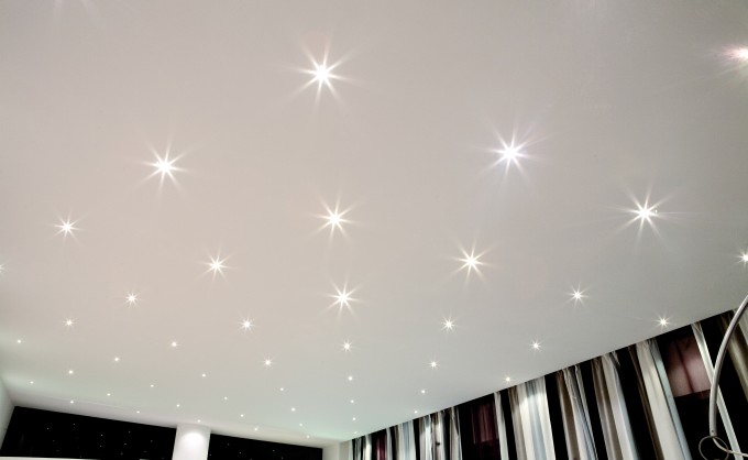 Plafoniera Led Cielo Stellato : Illuminazione a led effetto cielo stellato happycinzia
