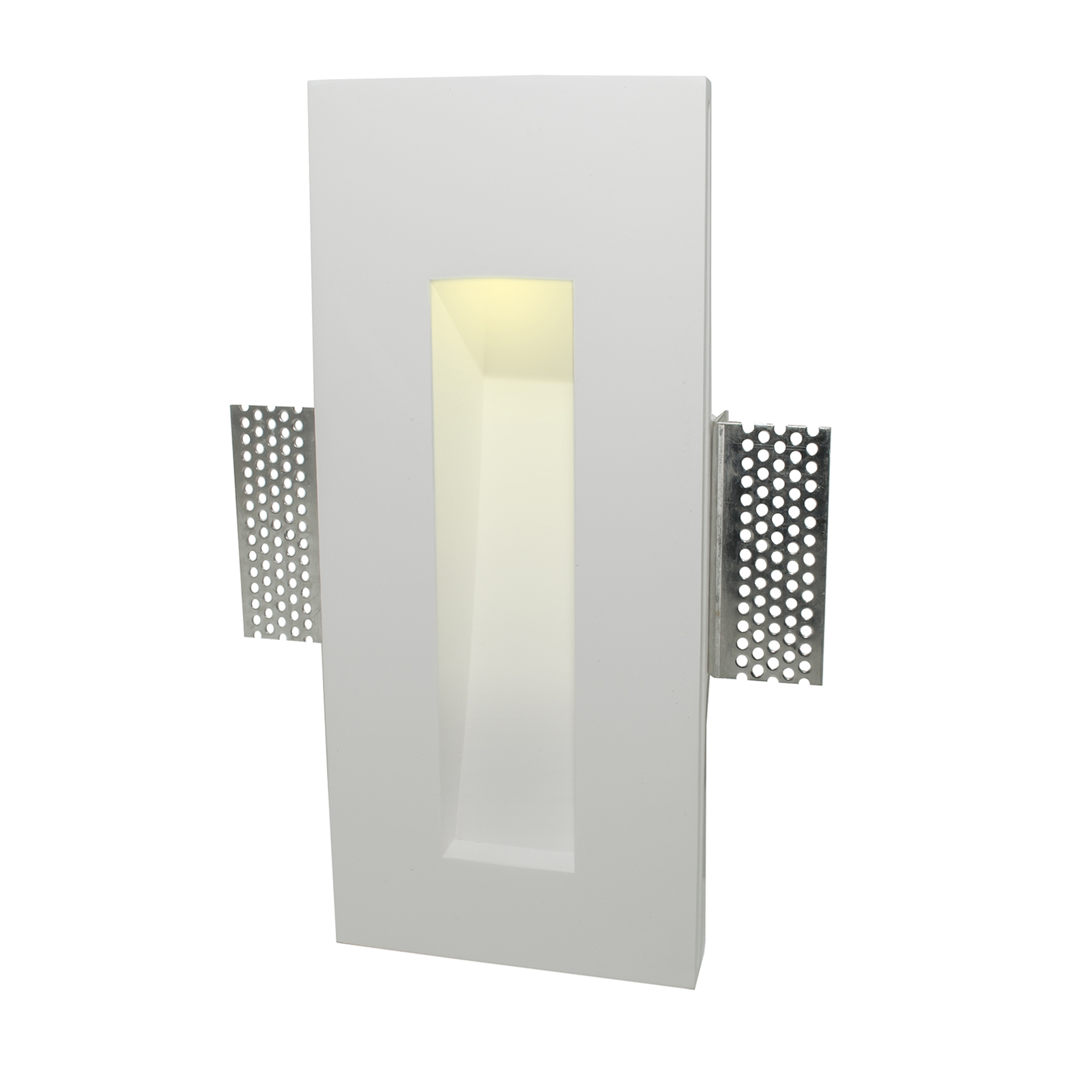 Spotlight segnapassi recessed gypsum LED 3W 12V G4 MR11 optic vertical stair light zoomable