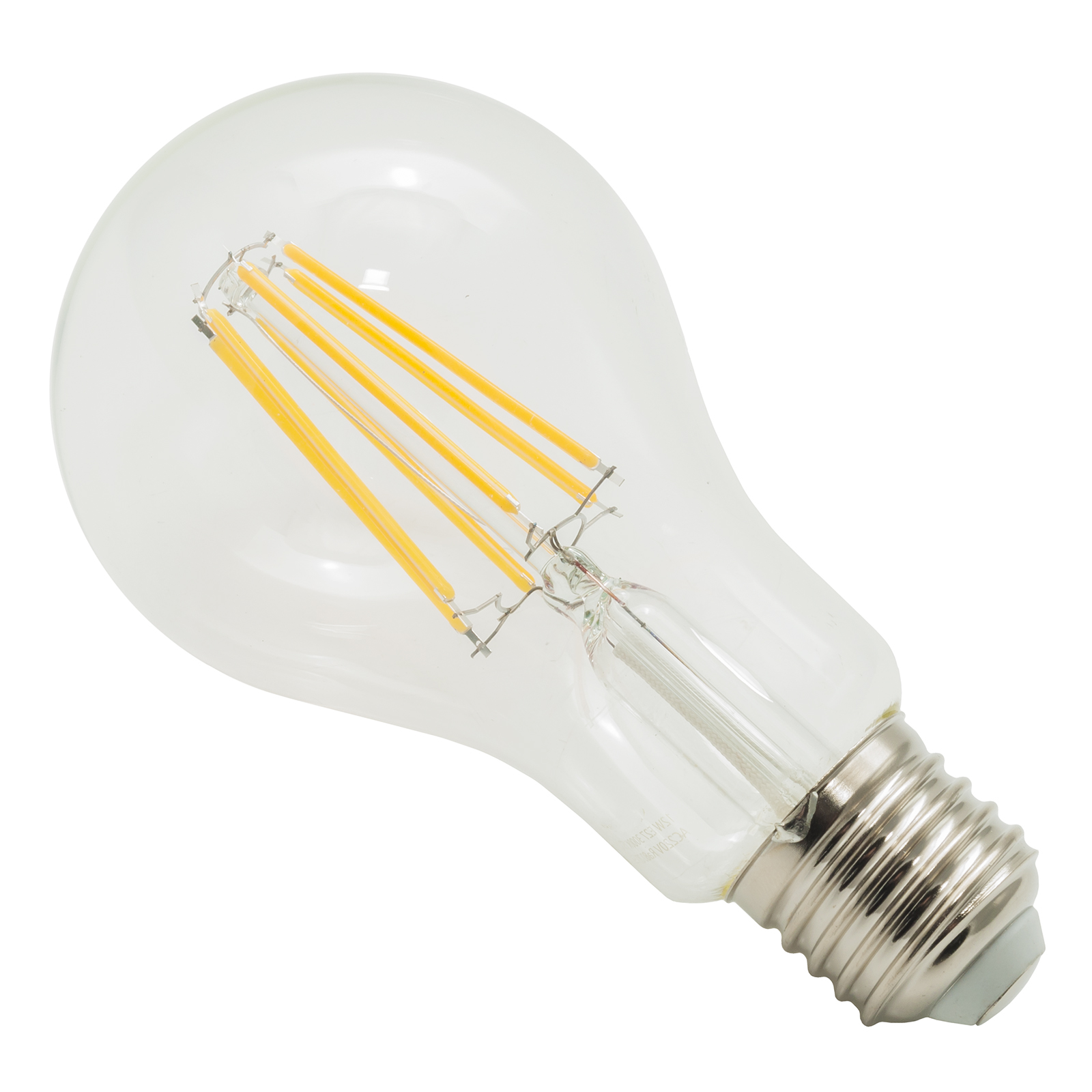 LED bulb E27 globe glass 12W lamp filament vintage 1500lm light spread zoomable