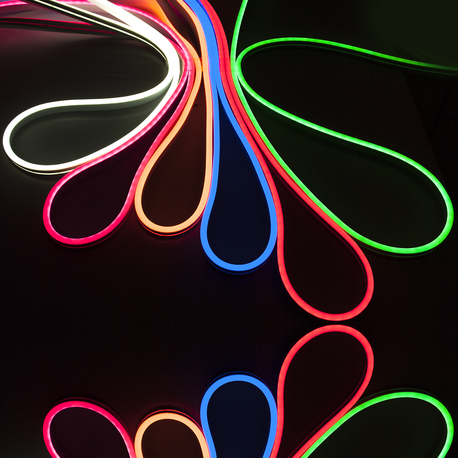 led strip new generation flex ribon neon flexible 12V light outdoor garden IP65 terrace tube christmas strip zoomable