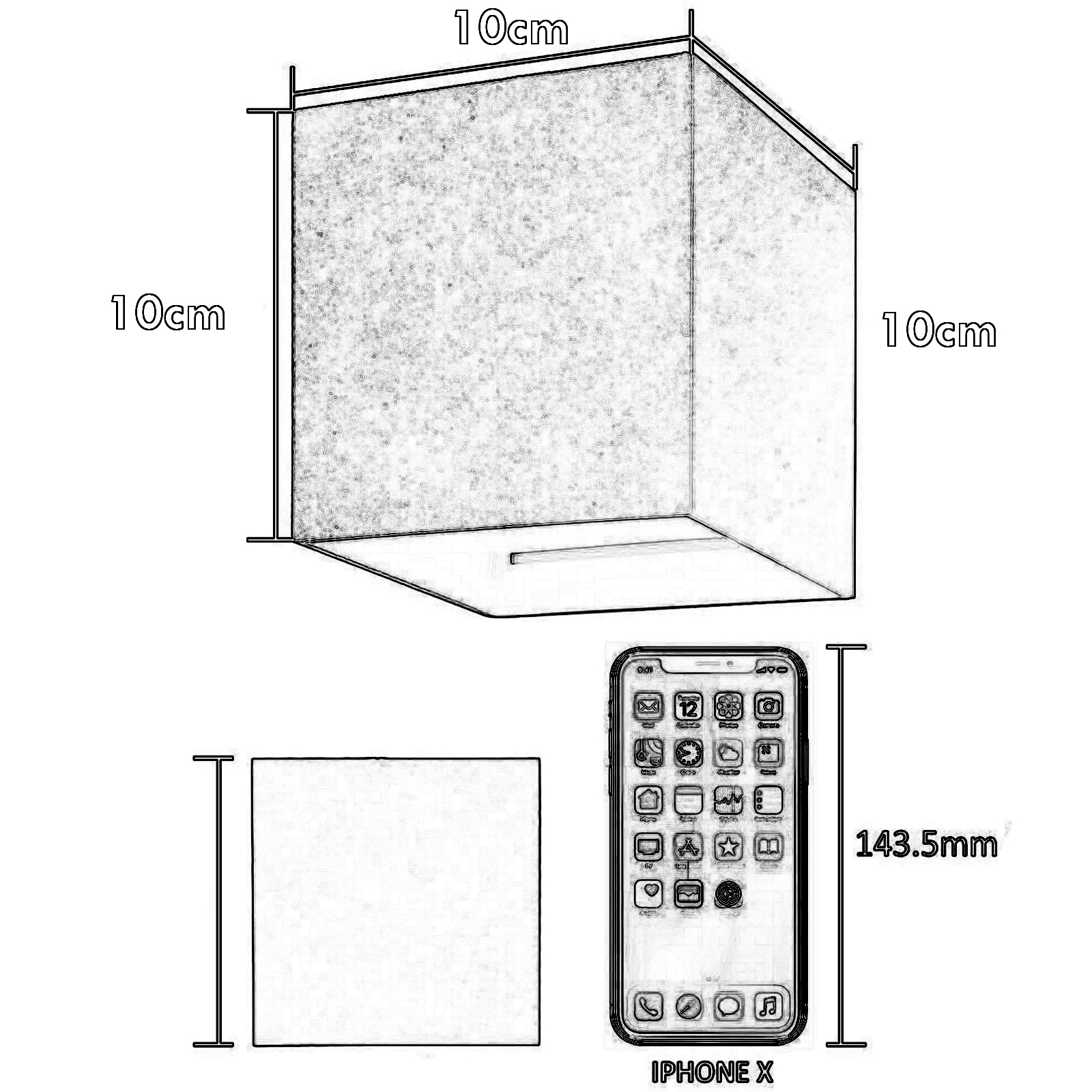 The UNIVERSE applique cube 12W LED lamp wall waterproof light dual beam The UNIVERSE applique cube 12W LED lamp wall waterproof light dual beam