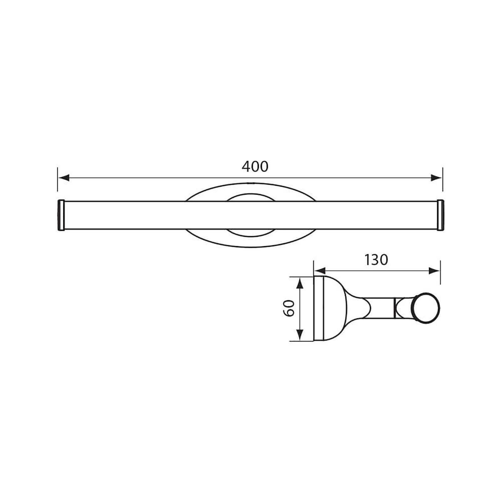 Applique mirror light mirror wall lamp bathroom LED 6W 4000K IP44 Applique mirror light mirror wall lamp bathroom LED 6W 4000K IP44