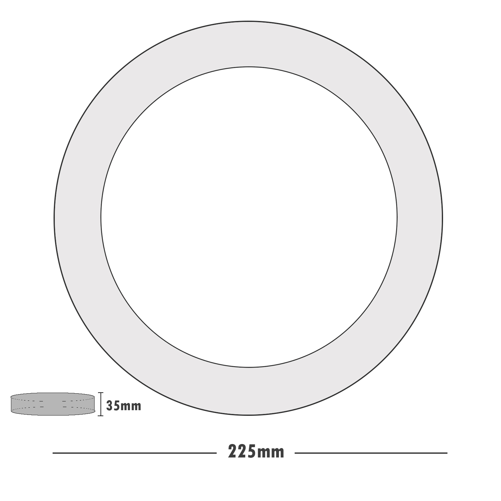 Ceiling light led ceiling lamp 18w diffused light white 230V high brightness Ceiling light led ceiling lamp 18w diffused light white 230V high brightness