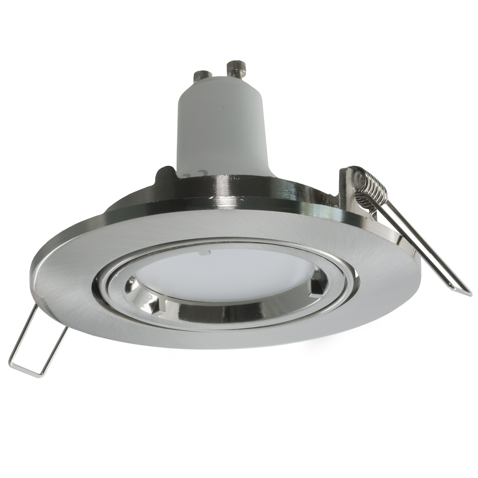 Spot light living room hall kitchen built-8cm grey round lamp LED 5W GU10 zoomable