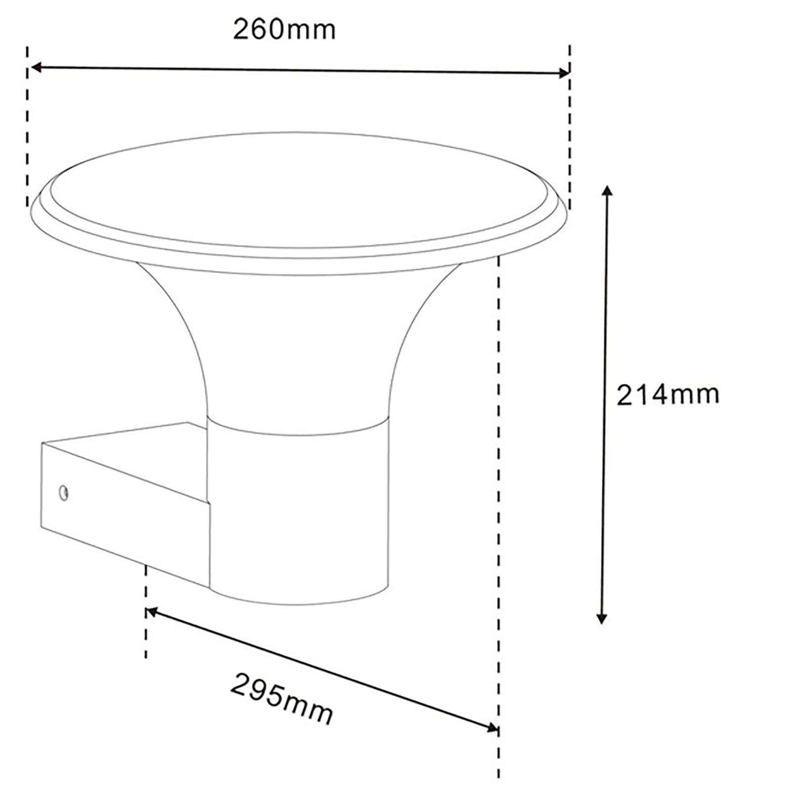 Applique aluminium ceiling light external light E27 10W lamp wall 230v input Applique aluminium ceiling light external light E27 10W lamp wall 230v input