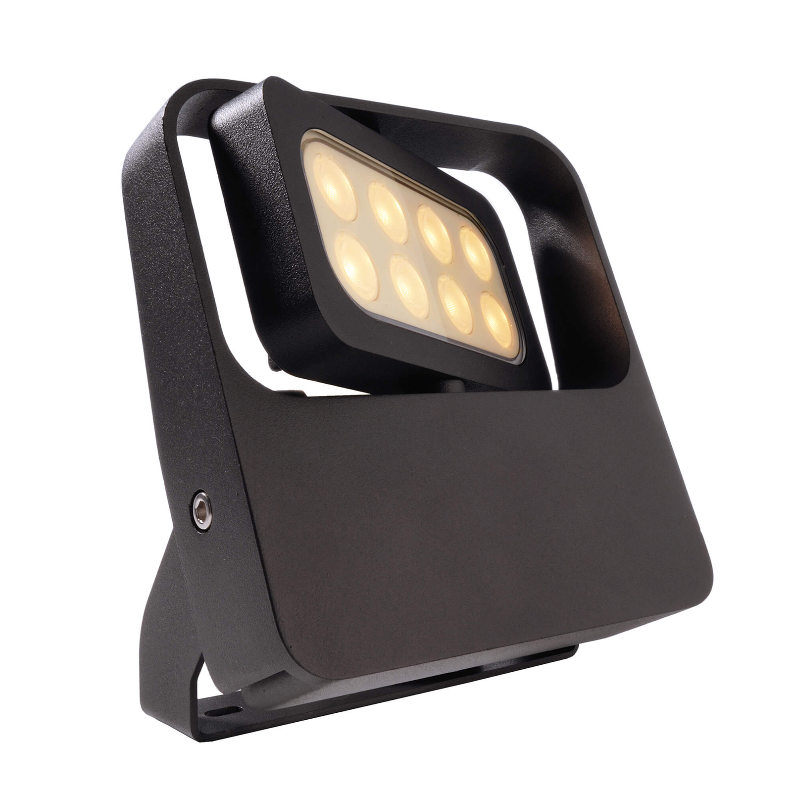 LED spotlight 9W adjustable external directed light garden showcases trees IP65 230V zoomable
