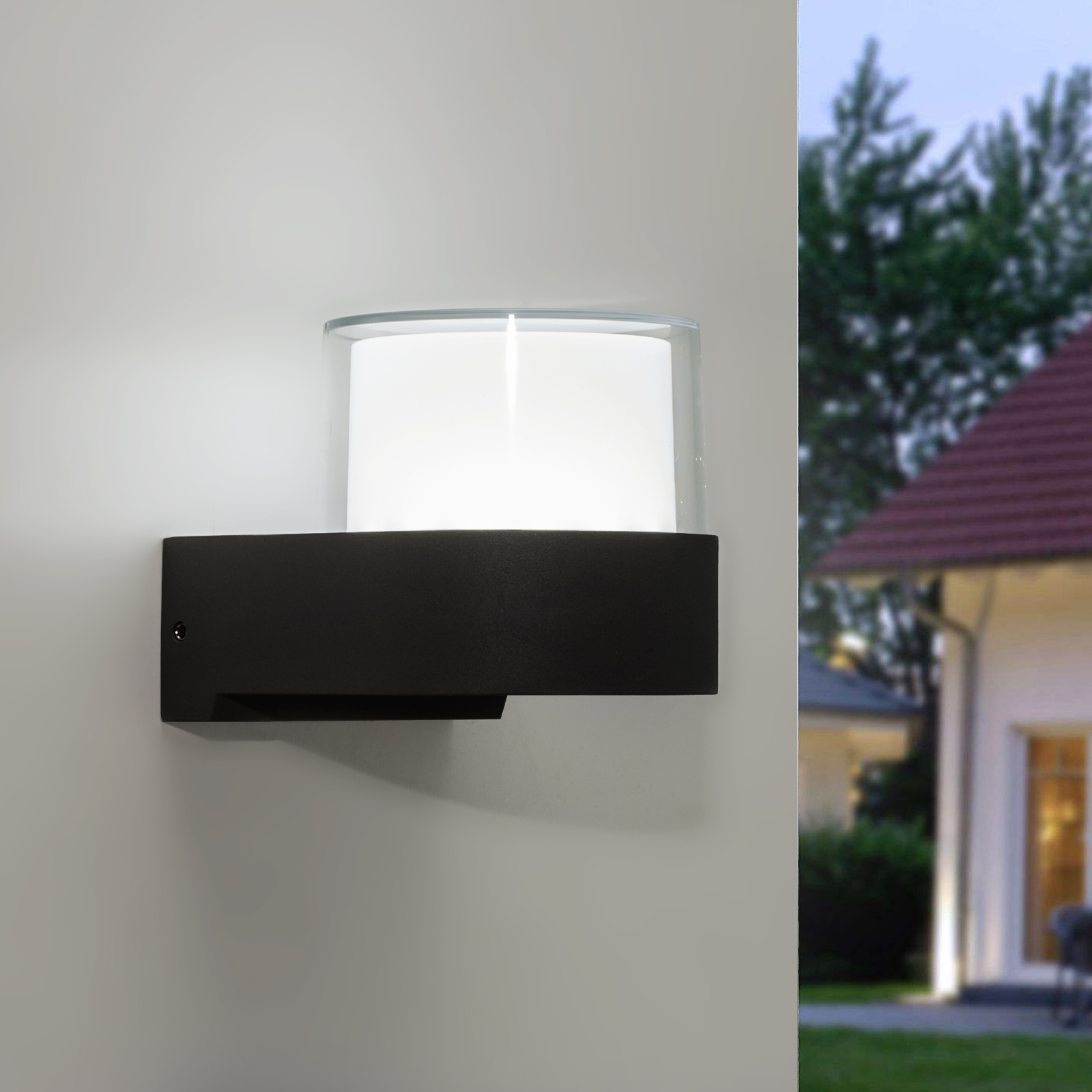 Outdoor LED wall lamp modern wall lamp 7W garden entrance light IP65 230V zoomable
