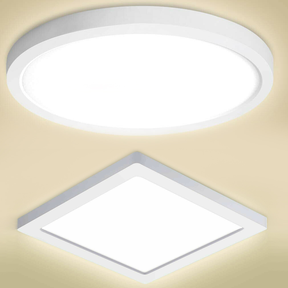 LED ceiling light round square ceiling lamp wall wall 25W made 250W interior light bathroom closet 230V zoomable