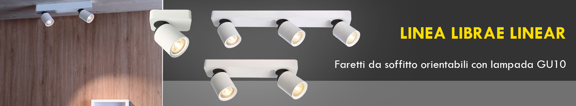 Spotlight linear ceiling spot double led lamp 10w GU10 light showcases paintings Spotlight linear ceiling spot double led lamp 10w GU10 light showcases paintings