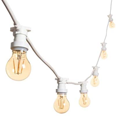 Chain wire lights 10 led lamps E27 decorative light for outdoors 10m ip65 2000w zoomable