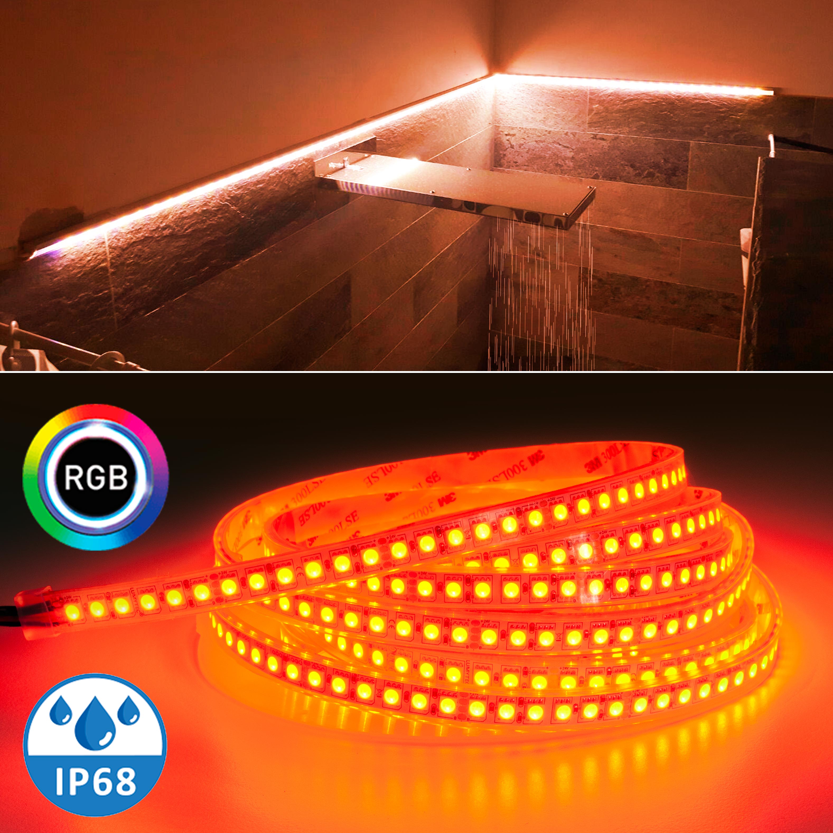 Striscia LED RGB IP68