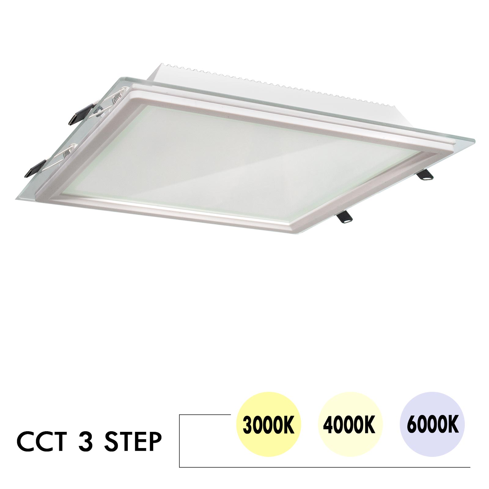 Pannello LED incasso 3 step