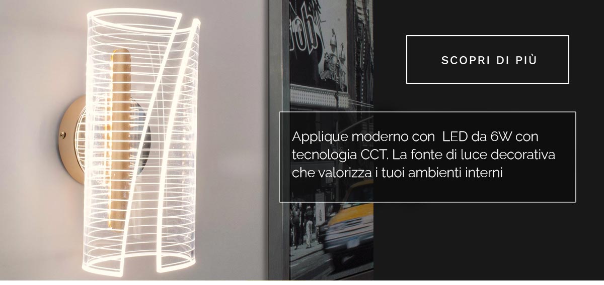 APPLIQUE DECORATIVO 6W CCT