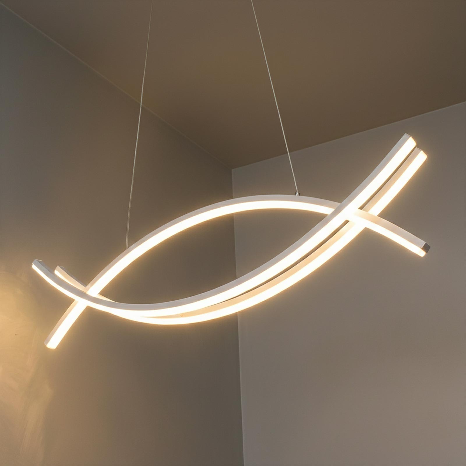 Lampadario moderno LED CCT