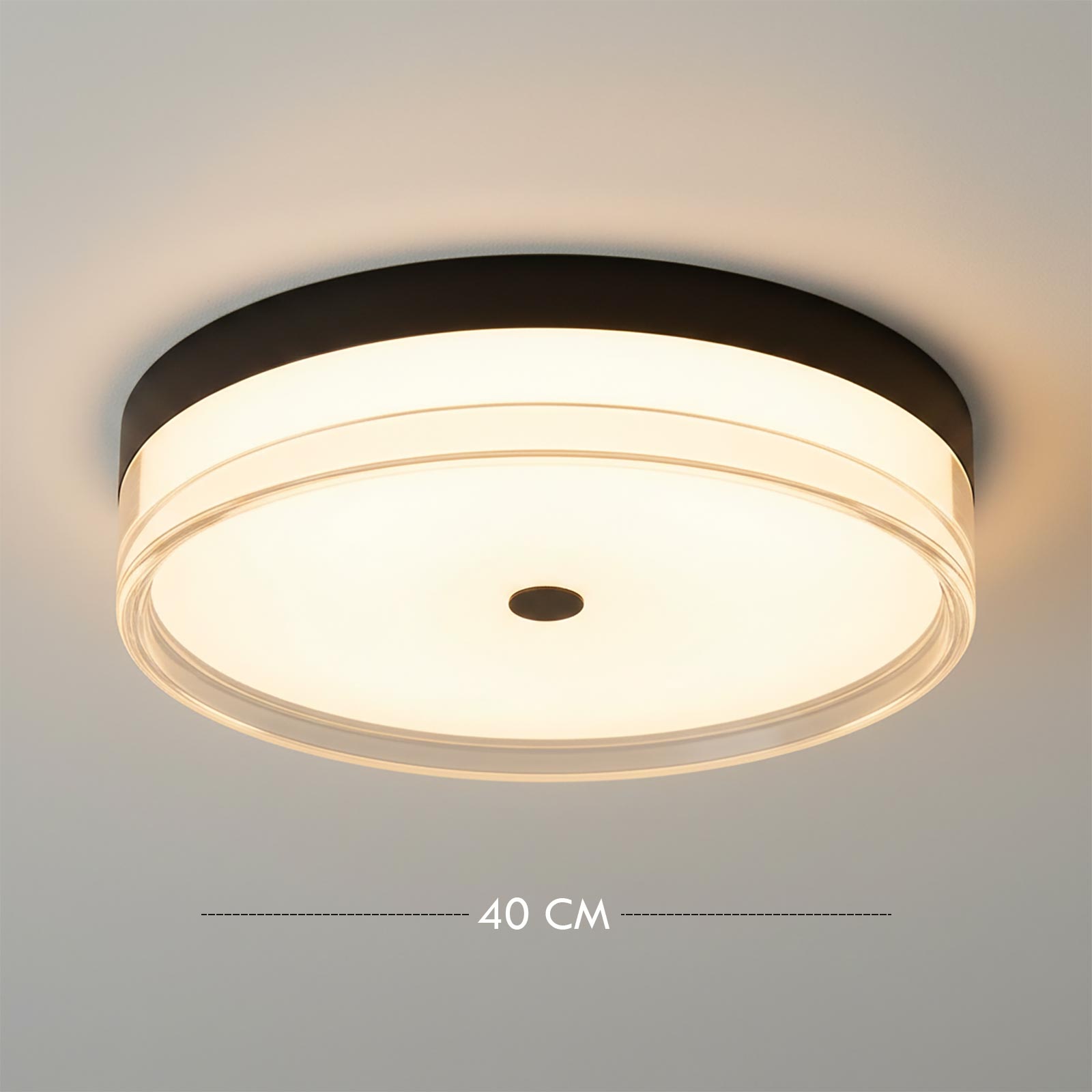 Plafoniera tonda moderna CCT