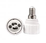 Adapter converter led bulb lamp socket reducer, attack from e14 to gu10
