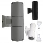 Wall LED double emission 16W GU10 light outdoor wall facade 230V input