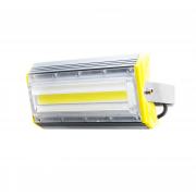 Led floodlight light outdoor IP66 led linear cob 50w made 500w with bracket 230v compact rectangular