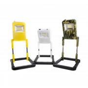 Faro 60 led torcia da 30W ricaricabile portabile per esterni lampada segnalazione sos