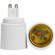 Adapter converter lamp holder for lamps attack from g9 to e27 220v