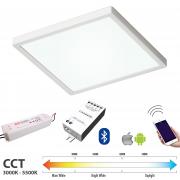 Deckenleuchte KIT LED 48W CASAMBI bluetooth-CCT-licht von 3000K bis 5500K 24V android