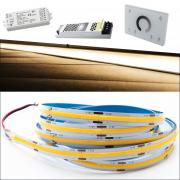 COB SMART WiFi LED strip KIT 70W 12V controller touch panel dimmer APP alexa google blade light interior profiles