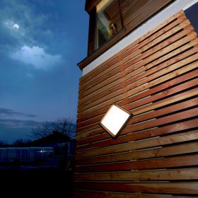 Plafoniera LED tonda quadrata IP54