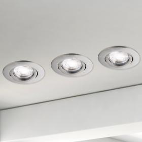 Faretto LED incasso grigio