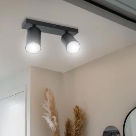 Plafoniera a soffitto doppio GU10