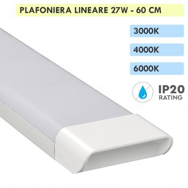 Plafoniera lineare a LED
