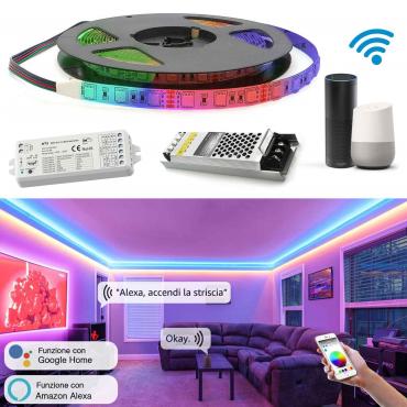striscia led wifi