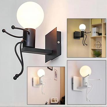 Applique moderno omino E27