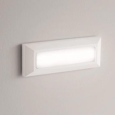 Segnapassi LED rettangolare bianco CCT