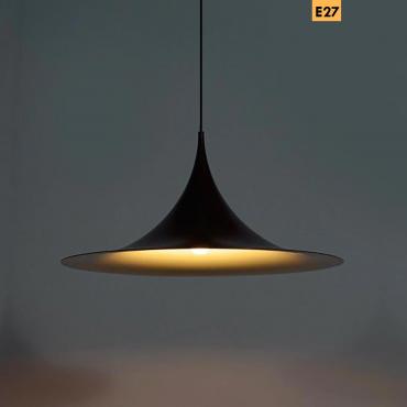 Lampadario metallo industriale E27