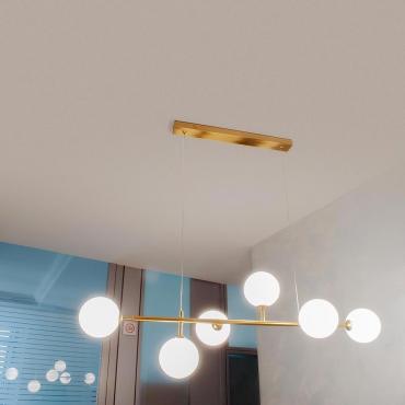 Lampadario moderno 6 lampade G9