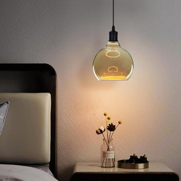 Lampadina E27 vetro fumé