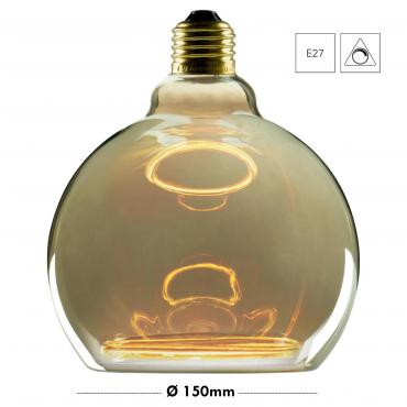 Lampadina E27 vetro fumé