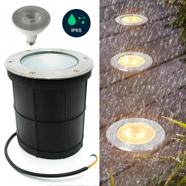 Faro calpestabile impermeabile E27