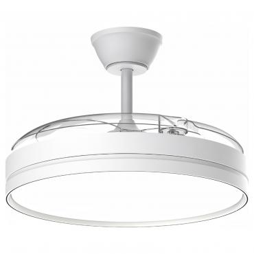 Lampada sospensione LED CCT con ventilatore