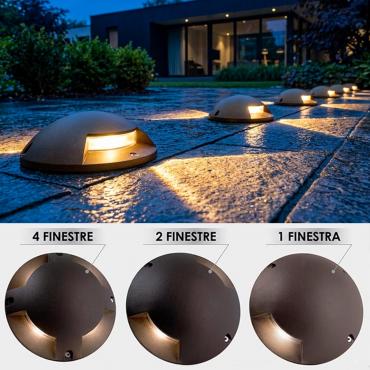 Faretto calpestabile radente LED IP67