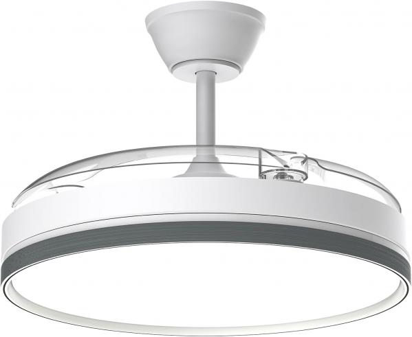 Lampada sospensione LED CCT con ventilatore