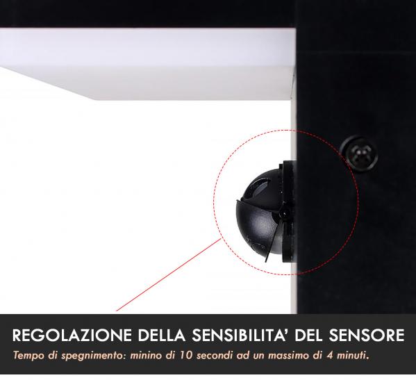 Applique LED accensione automatica