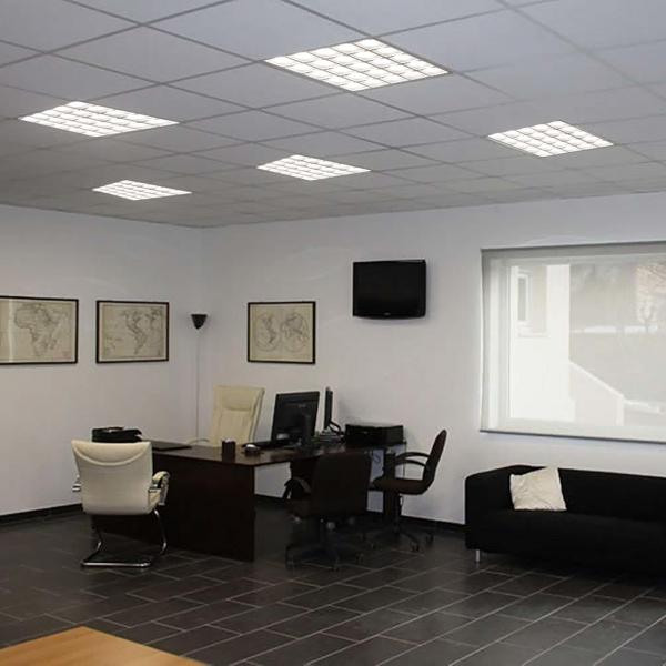 Pannello LED incasso soffitto ufficio