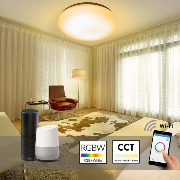 Plafoniera rgb moderna