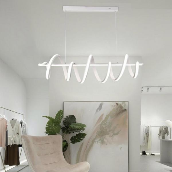 Lampadario stilizzato per ufficio