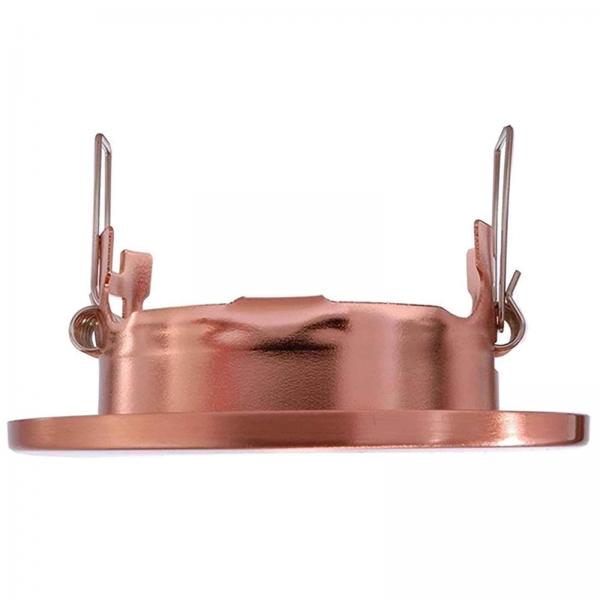 faretto incasso cornice bronzo