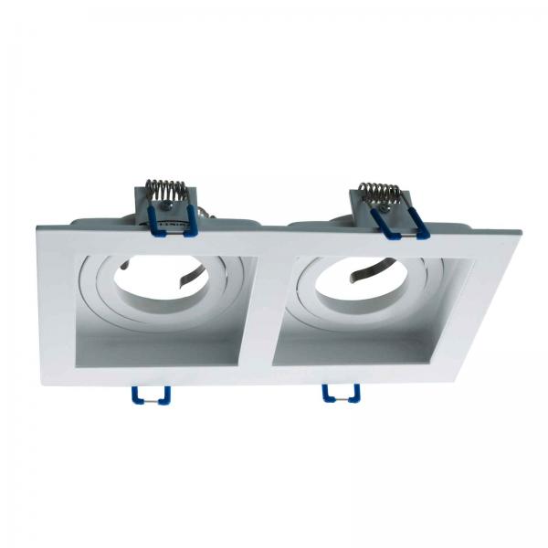 portafaretto doppia lampada a led