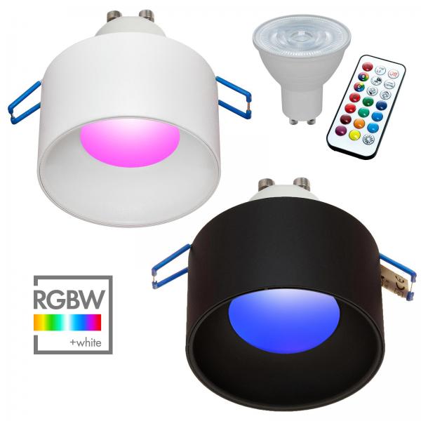 Faretto incasso tondo RGB