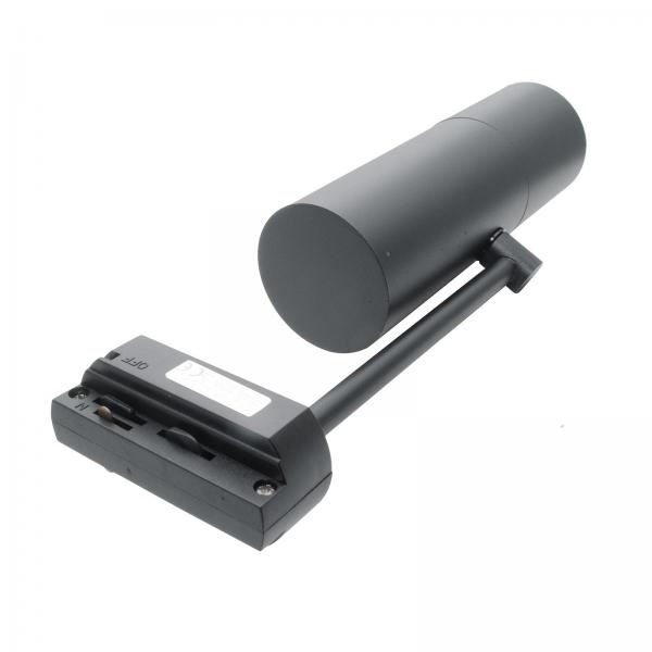 Faretto track GU10 nero